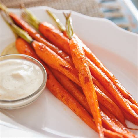 whole-roasted-carrots-with-lemon-cumin-yogurt image