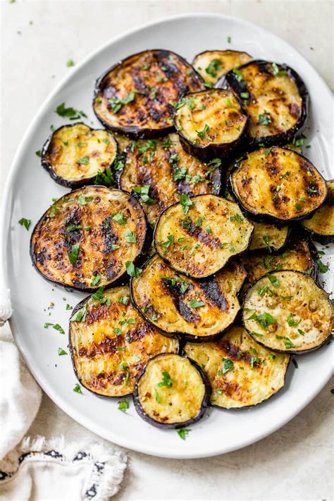 grilled-eggplant-with-garlic-and-herbs-wellplatedcom image