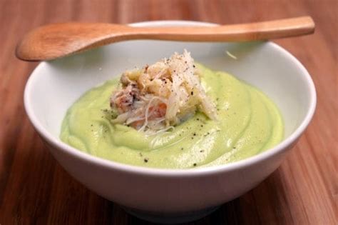 chilled-cream-of-avocado-soup-with-dungeness-crab image