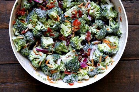 cranberry-almond-broccoli-salad-recipe-girl image