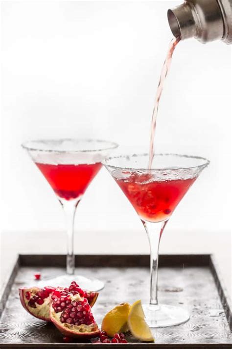 pomegranate-lemon-drop-martini-healthy-seasonal image