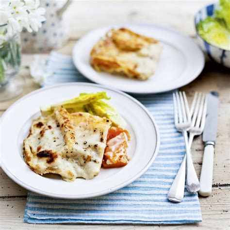 butternut-squash-and-goats-cheese-lasagne-dinner image