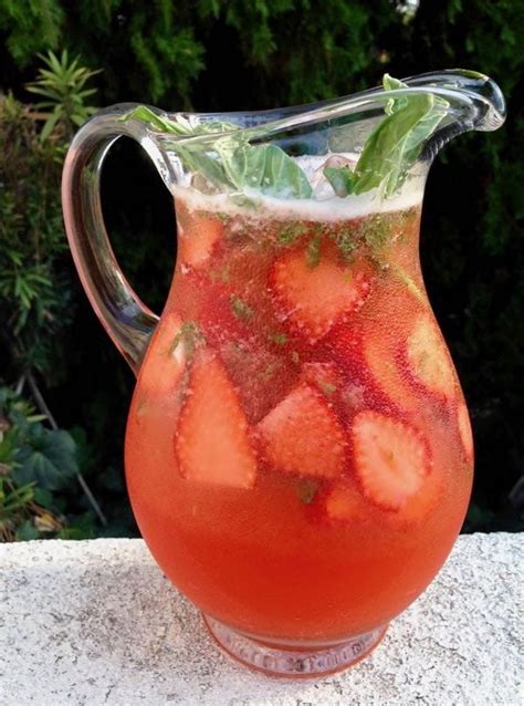 easy-strawberry-basil-lemonade-recipe-veggie-society image