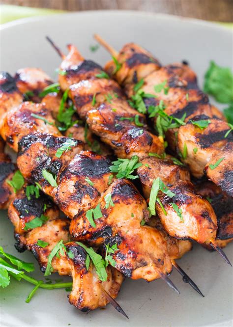 beer-and-honey-bbq-chicken-skewers-jo-cooks image