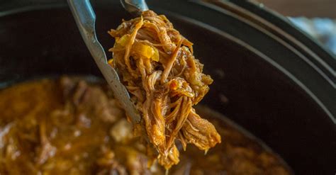 slow-cooker-barbecue-peach-pulled-pork-12-tomatoes image