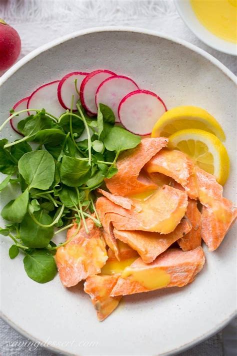 poached-salmon-with-irish-butter-sauce-saving-room image