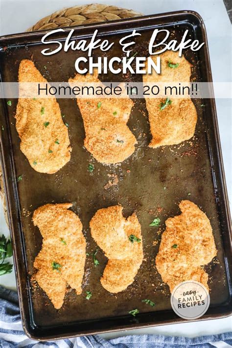 homemade-shake-and-bake-chicken-easy-family image