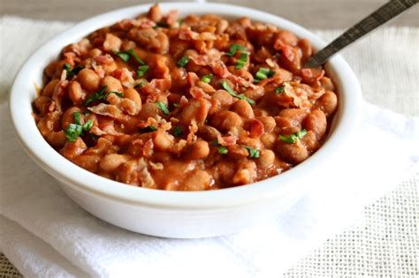 homemade-slow-cooker-pork-and-beans image