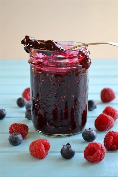 blueberry-raspberry-jam-produce-made-simple image