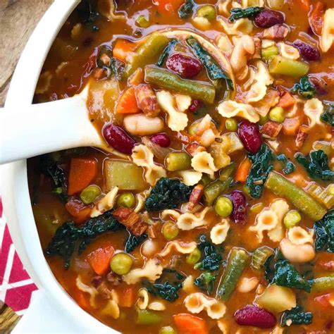 ultimate-minestrone-soup-the-daring-gourmet image