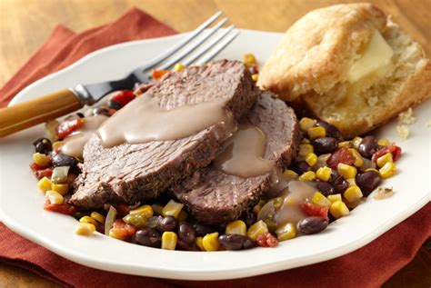 cajun-beef-with-maque-choux-and-beans-lucks-foods image