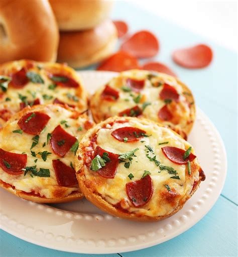 easy-mini-bagel-pizzas-the-comfort-of-cooking image
