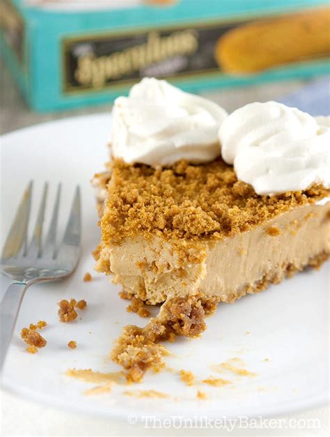 cookie-butter-pie-recipe-almost-no-bake-the image