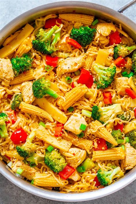 15-minute-chicken-vegetable-and-ramen-noodle-stir-fry image