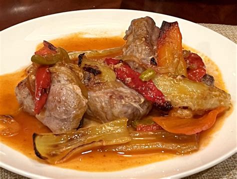 best-pork-tenderloin-with-peppers-recipe-parade image