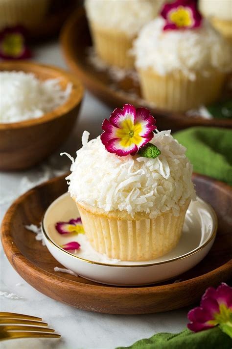 coconut-cupcakes-with-coconut-buttercream-frosting image