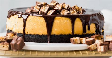 10-best-snickers-cheesecake-recipes-yummly image