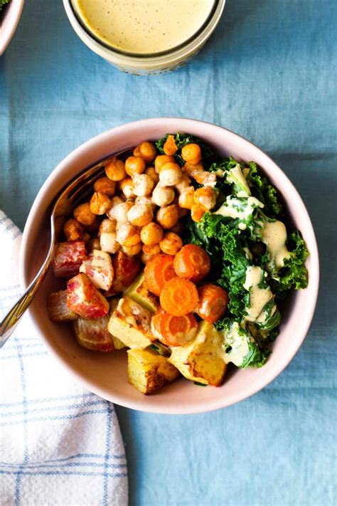 roasted-root-vegetable-chickpea-bowls-with-nutritional image