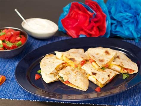 grilled-chicken-quesadillas-recipe-cooking-channel image