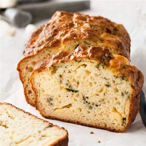 cheese-herb-garlic-quick-bread-no-yeast-recipetin image
