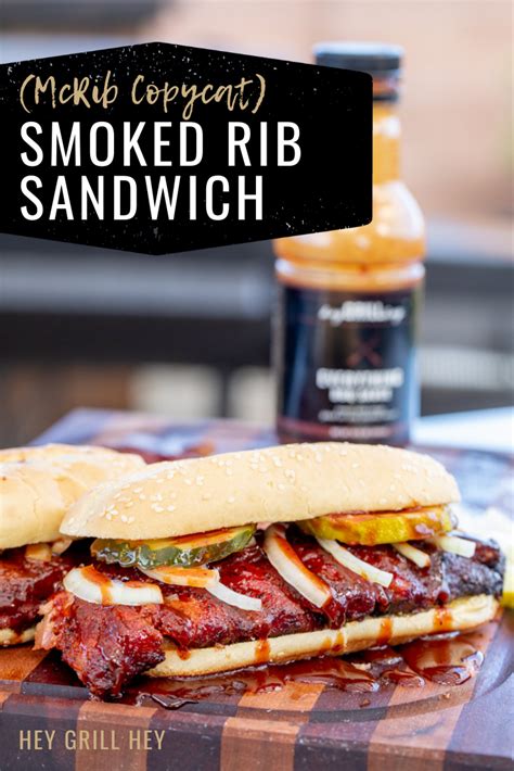 smoked-rib-sandwich-mcrib-copycat image