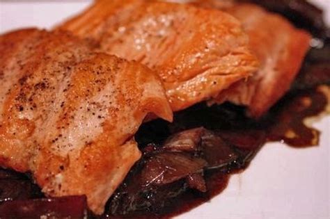 salmon-with-agrodolce-sauce-mangia-mangia image