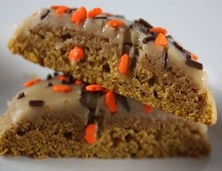 pumpkin-cookies-with-caramel-icing-my-baking-addiction image