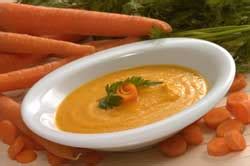 spicy-cumin-scented-carrot-ginger-soup-oldways image