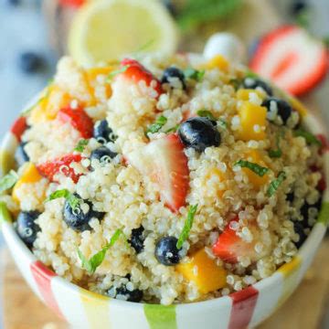 quinoa-fruit-salad-damn-delicious image
