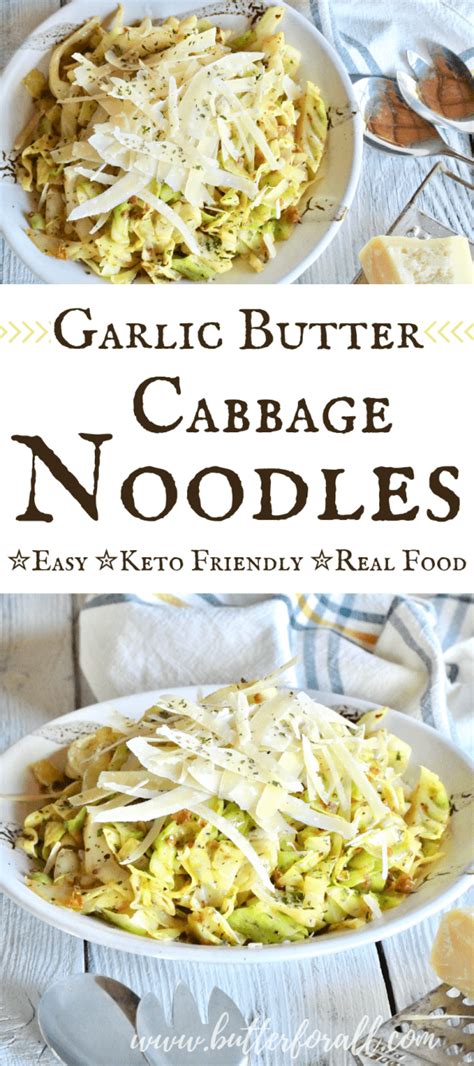 easy-garlic-butter-cabbage-noodles-keto-friendly-real image