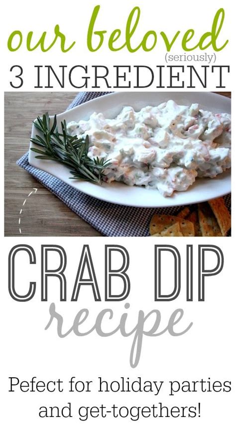 easy-crab-dip-recipe-only-three-ingredients-the image