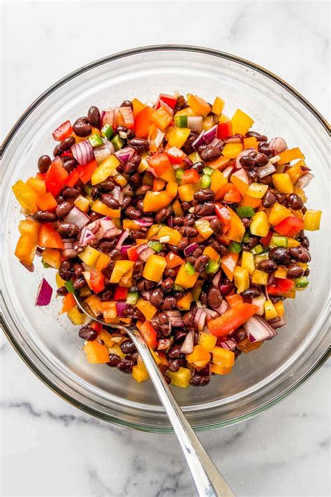 black-bean-salad-with-bell-peppers-this-healthy-table image