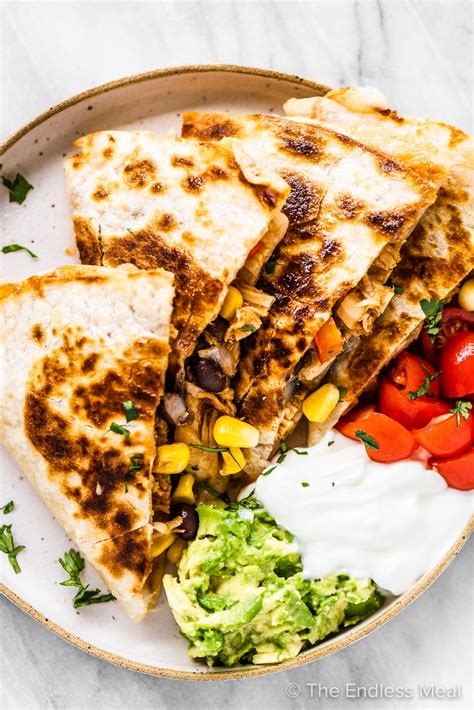bbq-chicken-quesadilla-favorite-recipe-the-endless-meal image
