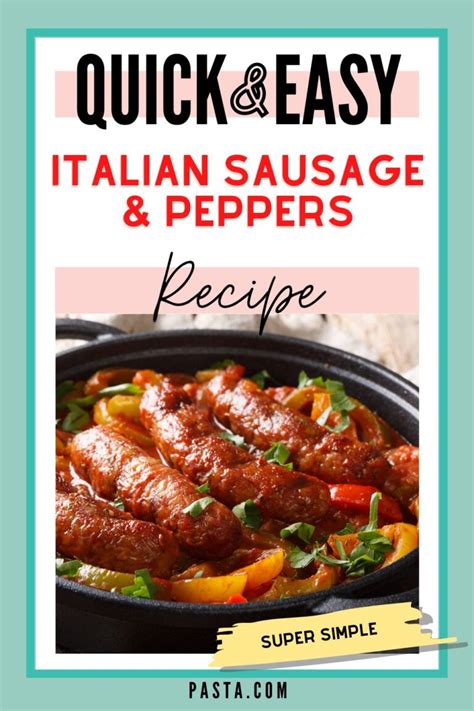 authentic-italian-sausage-and-peppers image