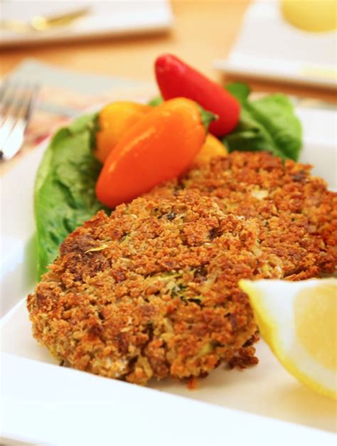 vegan-crab-cakes-with-classic-cocktail-sauce image