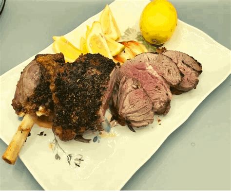 air-fryer-roasted-leg-of-lamb-with-garlic-and-rosemary image
