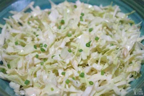 easy-keto-coleslaw-recipe-5-ingredients-low-carb-yum image