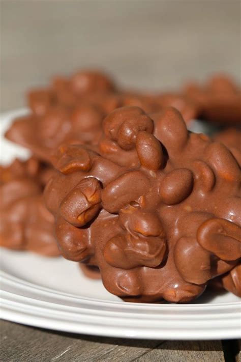 chocolate-peanut-clusters-recipe-five-silver-spoons image