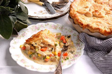 homemade-chicken-pot-pie-recipe-unpeeled-journal image