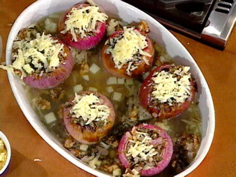 baked-onions-with-rice-apple-and-nut-stuffing image