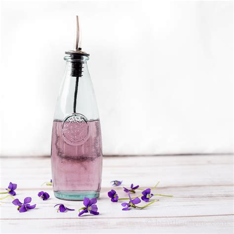 homemade-wild-violet-syrup image