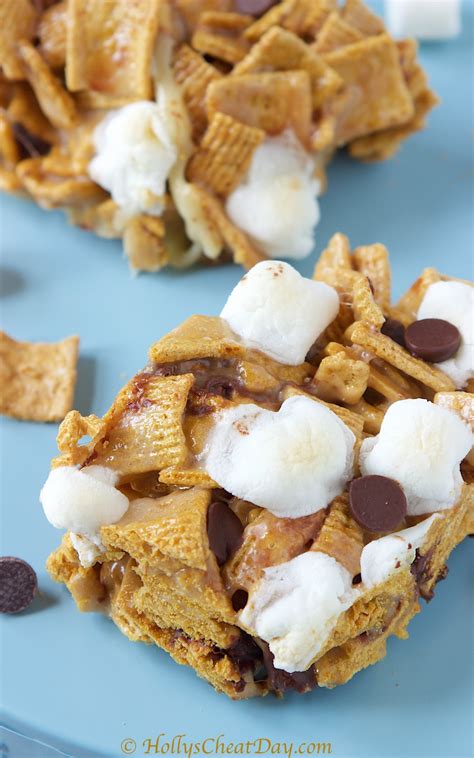 golden-graham-smores-bars-hollys-cheat-day image