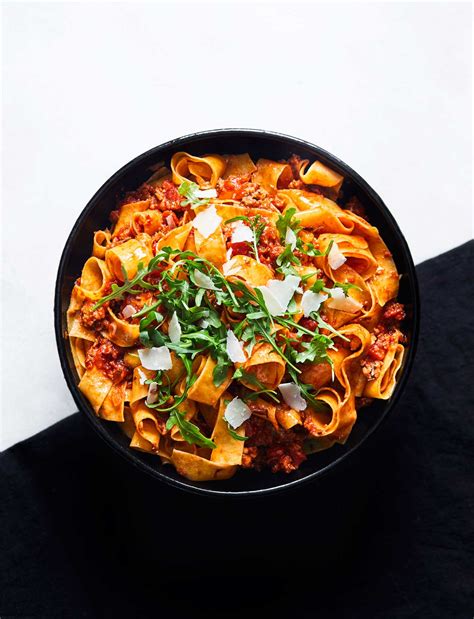 pappardelle-with-rosemary-and-sausage-ragu image