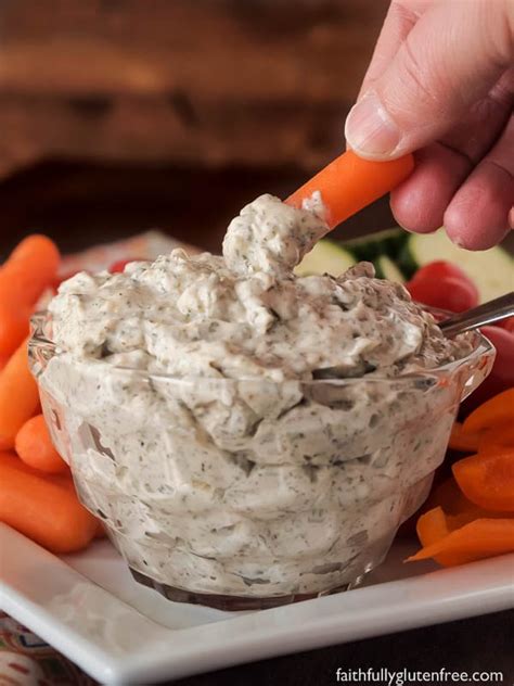 easy-and-delicious-homemade-dill-dip-faithfully image