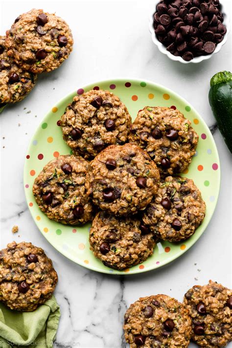 zucchini-oatmeal-chocolate-chip-cookies-sallys image