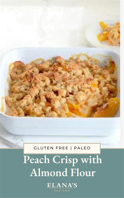 healthier-peach-crisp-recipe-with-almond-flour image