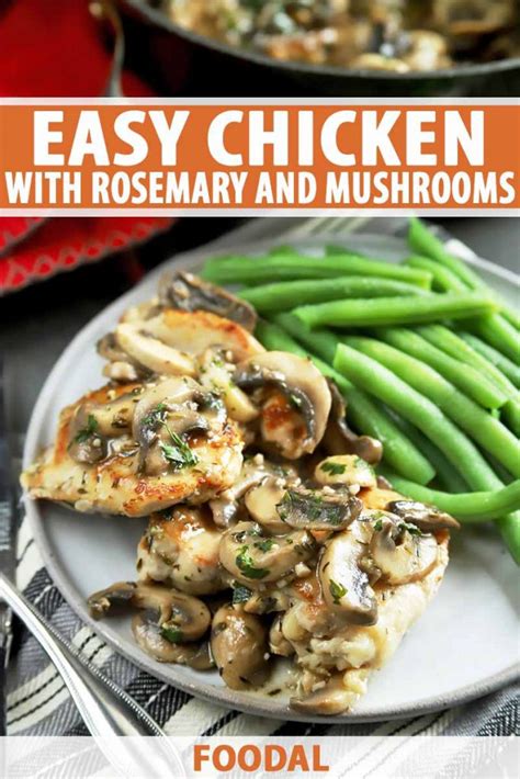 chicken-with-rosemary-and-mushrooms-recipe-foodal image