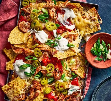 leftover-turkey-loaded-nachos-recipe-bbc-good-food image