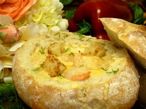 easy-shrimp-bisque-recipe-a-meal-in-a-bread-bowl image