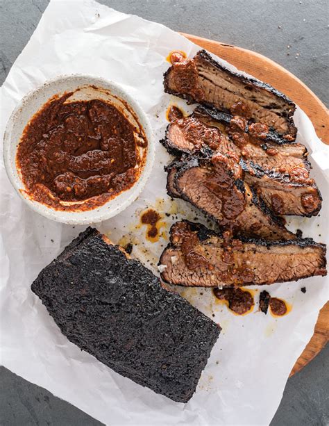 barbecued-brisket-recipe-with-ancho-chocolate-sauce image